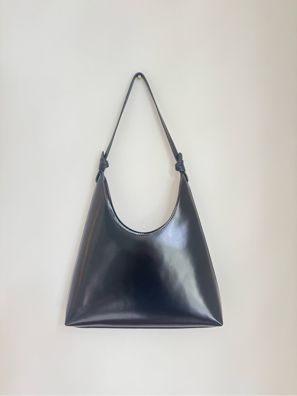 New Staud Winona Shoulder Black Bag - Picture 2 of 13